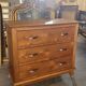Vintage chest of drawers 1950 feet compass 3 drawers