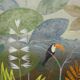 Large acrylic painting on linen canvas. Contemporary work.