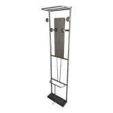 Vintage 1950s coat rack wardrobe