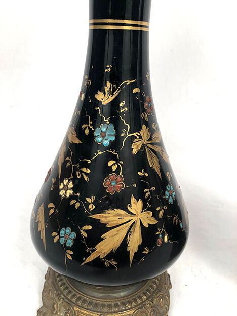 Paire de lampes à pétrole Napoléon III