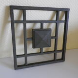 Old 4-point steel door ornament