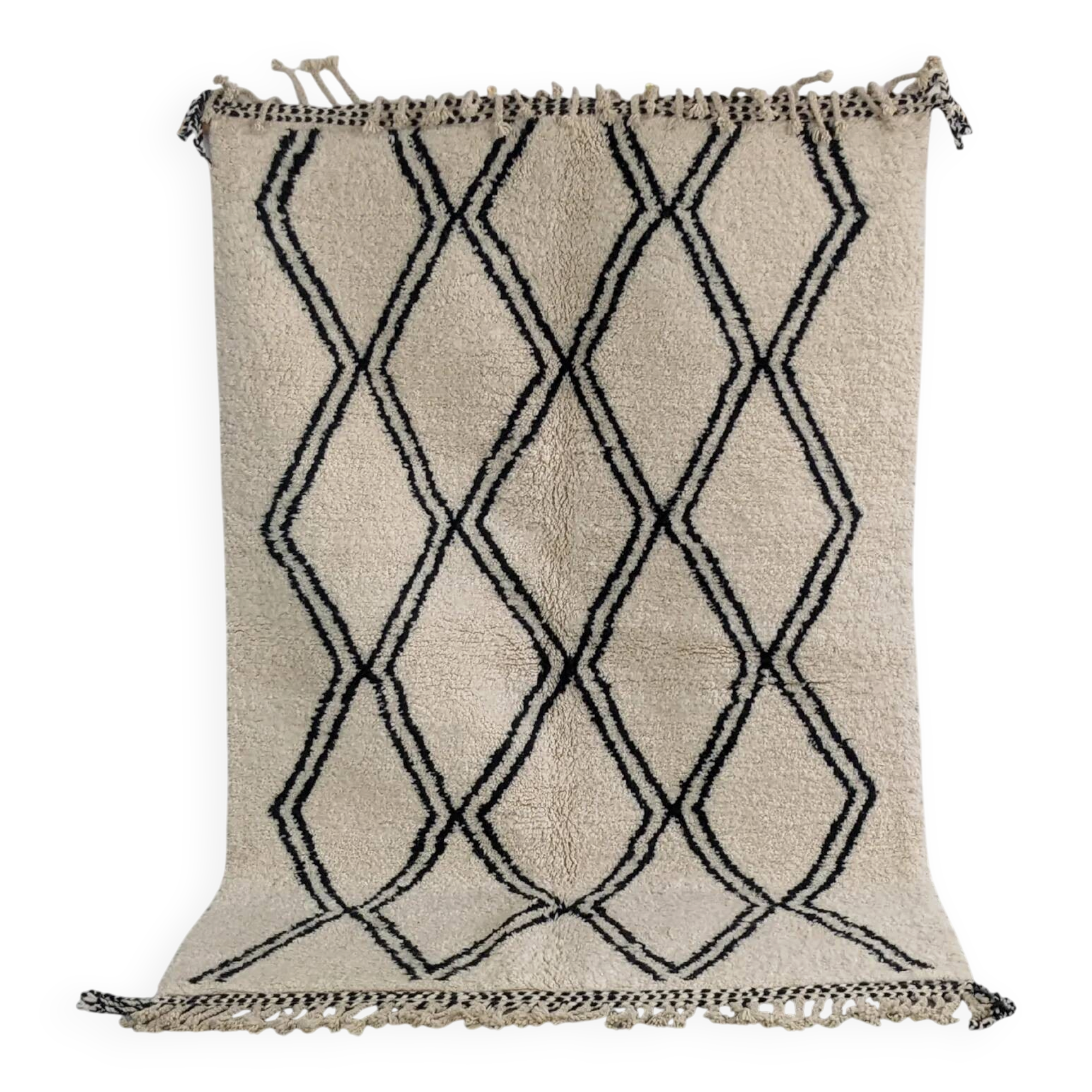 Beni Ouarain rug, 250 x 160 cm || 8.2 x 5.25 feet, MS-347