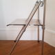 Vintage folding transparent chair