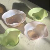 Green murano bowl