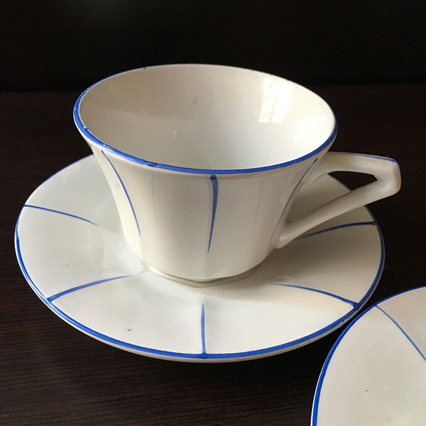Art Deco coffee cups