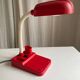 Lampe de bureau articulée rouge vintage Italy