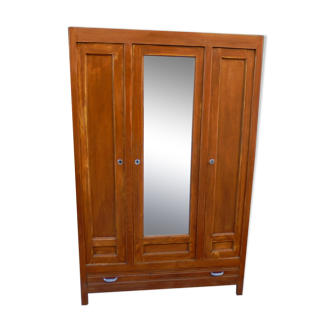 Vintage 3-door wardrobe