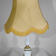Lamp in Opline and Bronze, Louis XVI style – 1950