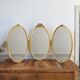 Louis XV style triptych mirror