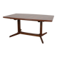 Table à manger extensible en palissandre de style mid-century moderne, Danemark, années 1960.