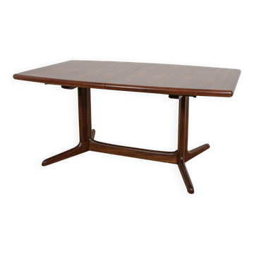 Mid-Century Modern Rosewood Extending Dining Table, Denmark, 1960s