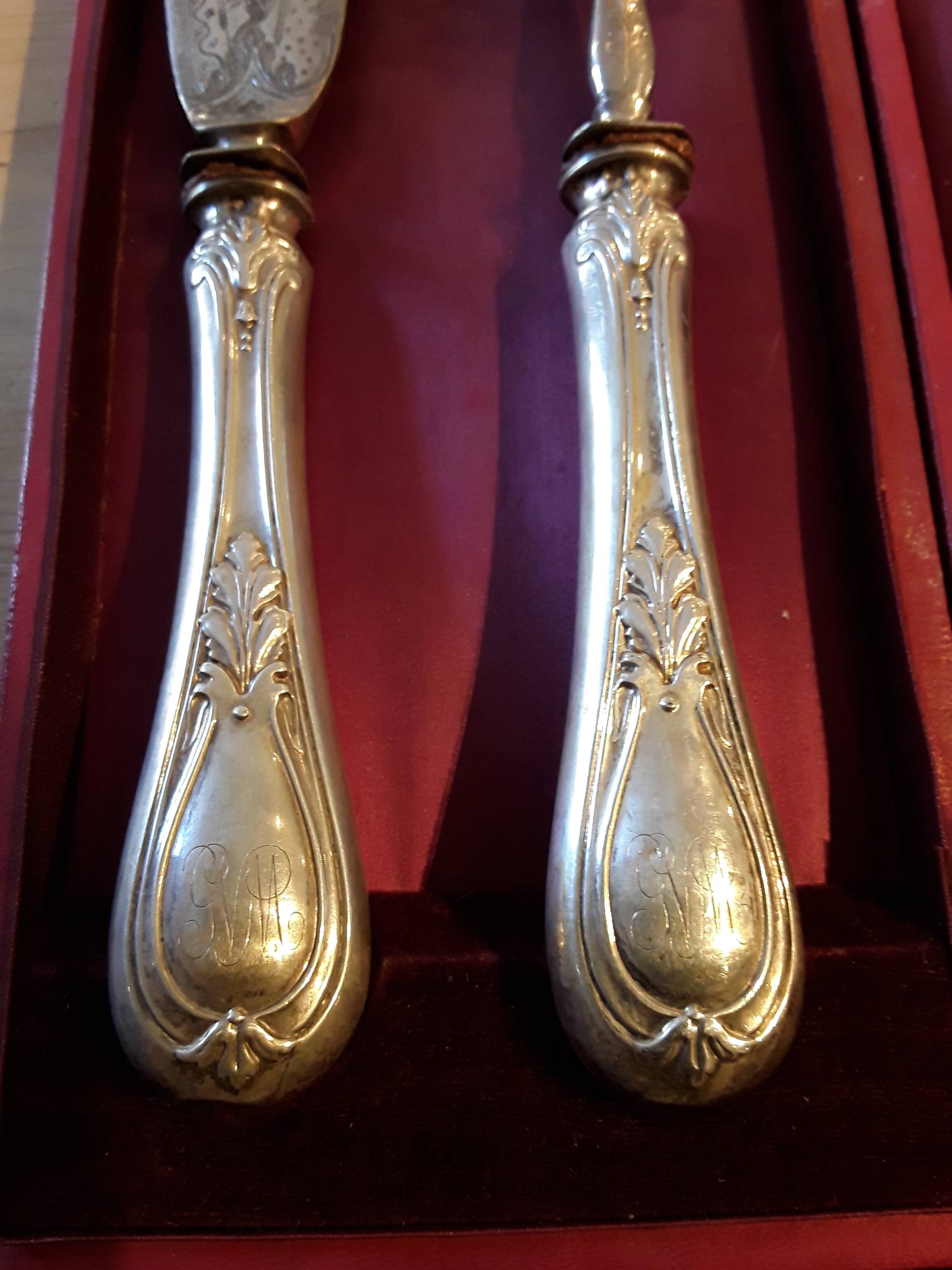 Couverts de service à poisson