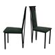 Vintage dining chairs modern design 80's set of four