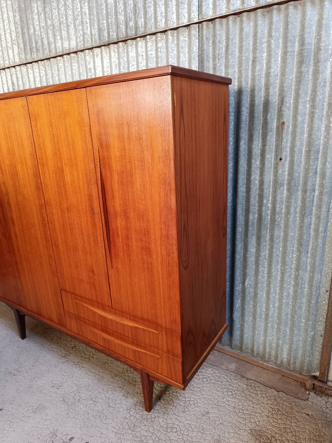Vintage Scandinavian teak cabinet
