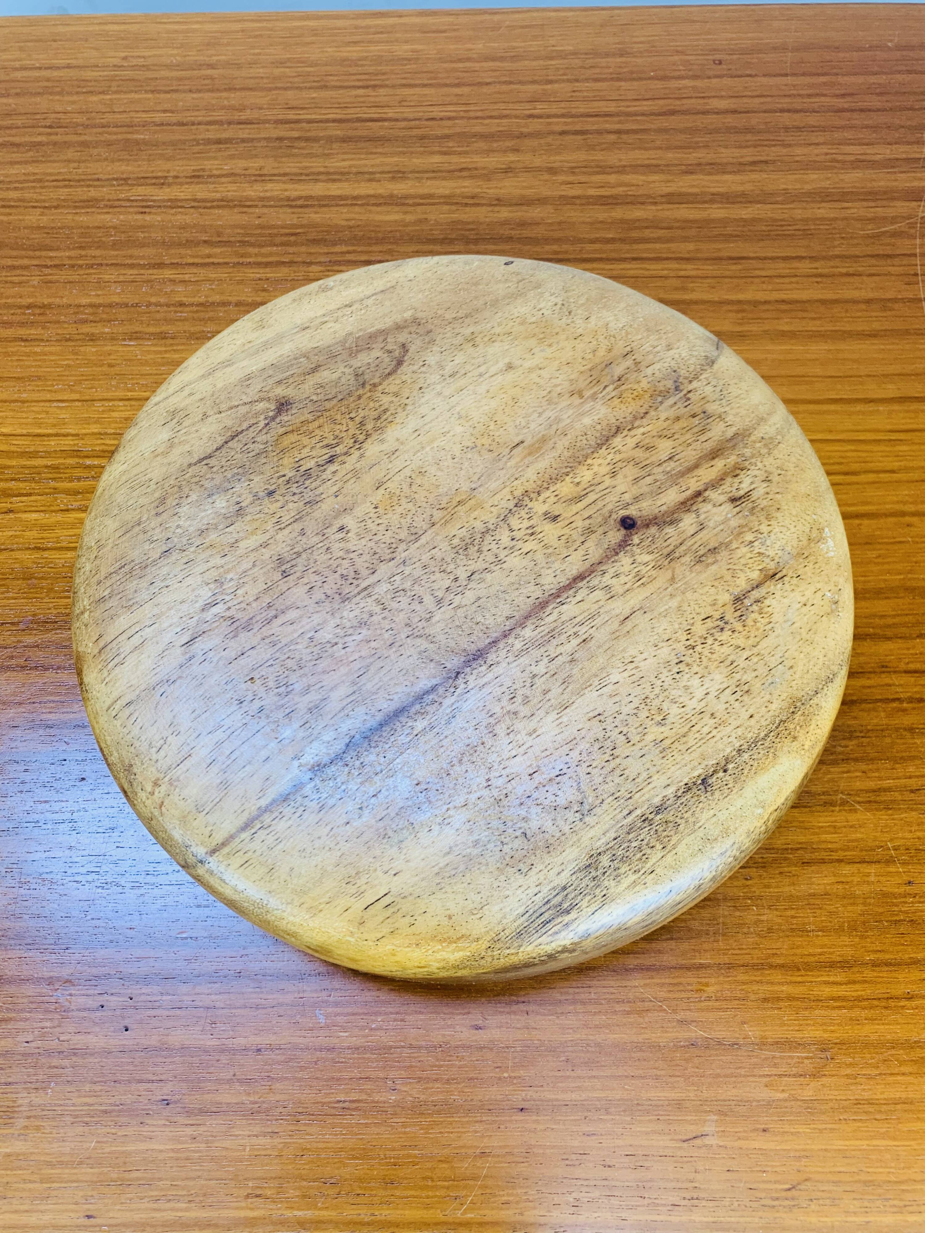 Danish teak fruit bowl, 1960s, Scandinavian style