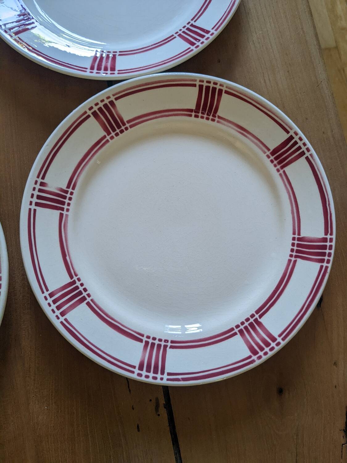 Badonviller dinner plates