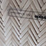Rattan table model Flo by Patricia Urquiola