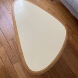 Small Red Edition coffee table in ecru lacquer