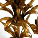 Original 1970s floral table lamp by Hans Kögl in the shape of a wheat sheaf