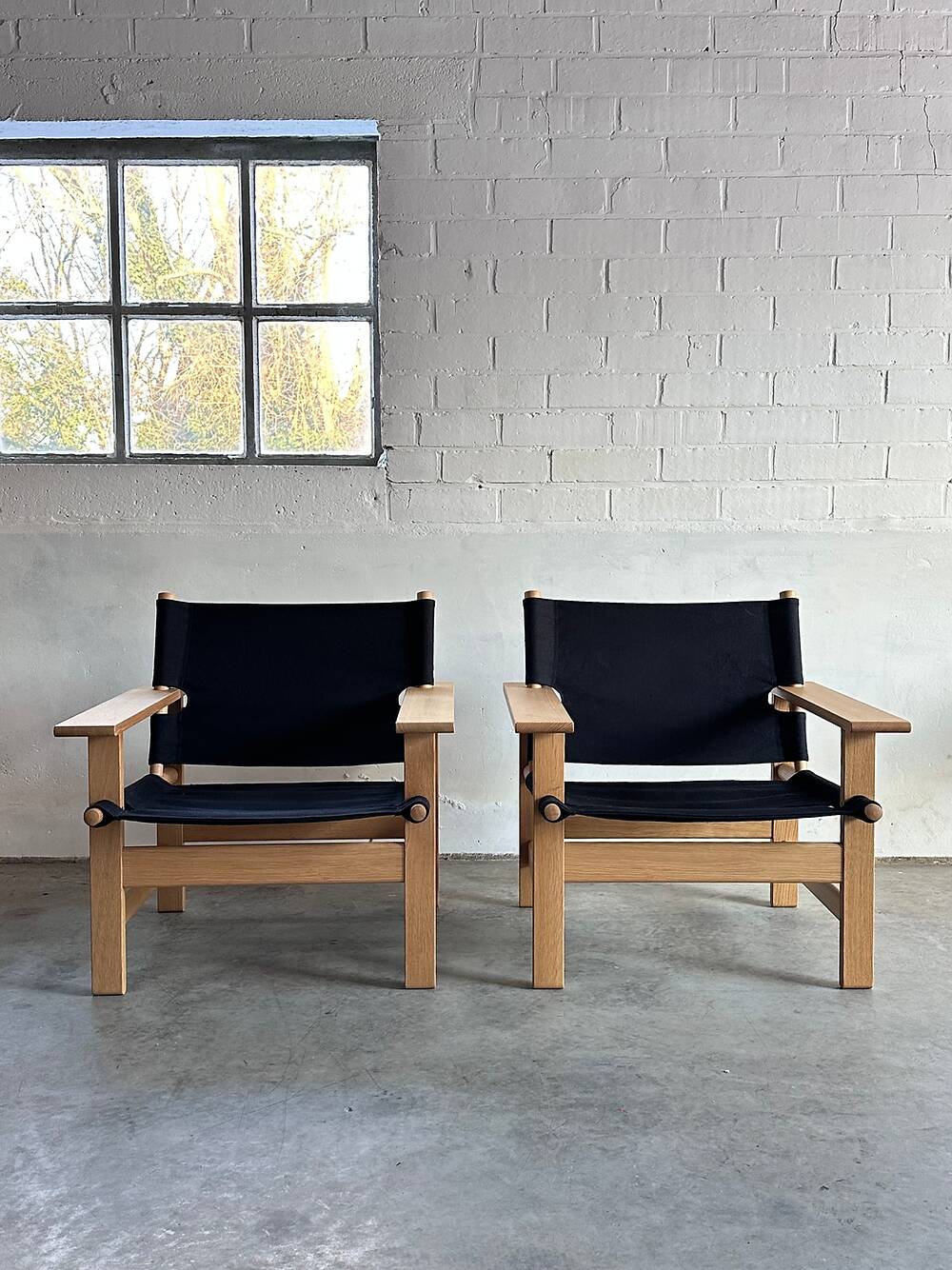 The Canvas chair 'Model 2031', Børge Mogensen, Fredericia, Denmark