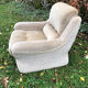 Corduroy armchair