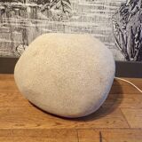 XL stone lamp Dora by André Cazenave damaged