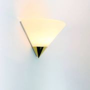 Pair of Mid-Century Modern Opaline Glass Wall Lights/Sconces from Limburg, Germany, 1970s