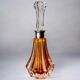 Orange sommerso perfume bottle, Murano glass, Italy, 1970s