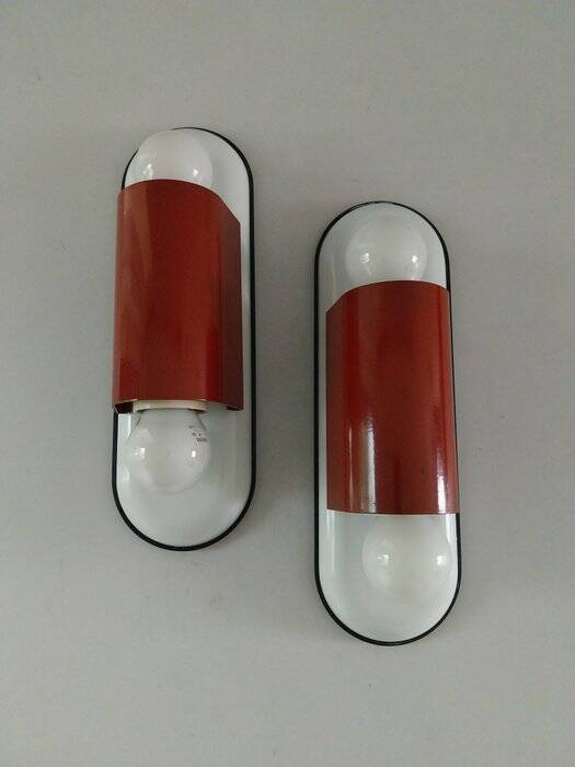 Set de 2 appliques Dui de Vico Magistretti pour Artemide