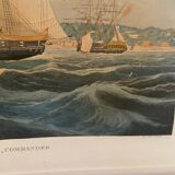 Engraving XIXth The Samuel Enderry of 422 tons William Lisle W.J. Huggins Rosenberg