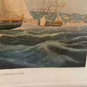 Engraving XIXth The Samuel Enderry of 422 tons William Lisle W.J. Huggins Rosenberg