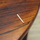 Round rosewood table, Danish design, 1960s, production: Denmark