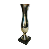 Vase en métal argenté