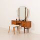 Scandinavian mid century dressing table with adjustable mirrors, Norway, 19