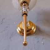 Vintage granite wall light from the 60s