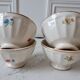 Lot de 4 bols Saint Amand années 50