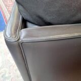 Fauteuil design en cuir