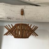 Vintage rattan suspension