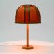 1970s Swedish pine bent veneer table lamp by GB Solbackens Svarveri