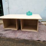 White marble coffee table