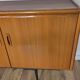 Scandinavian teak and metal sideboard