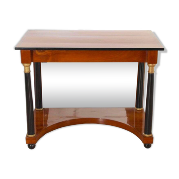 Console en cerisier Biedermeier allemande, 1820