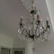 Antique chandelier with tassels