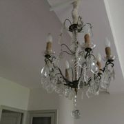 Antique chandelier with tassels