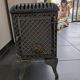 Antique enamelled cast iron stove "Faunus" – renovated
