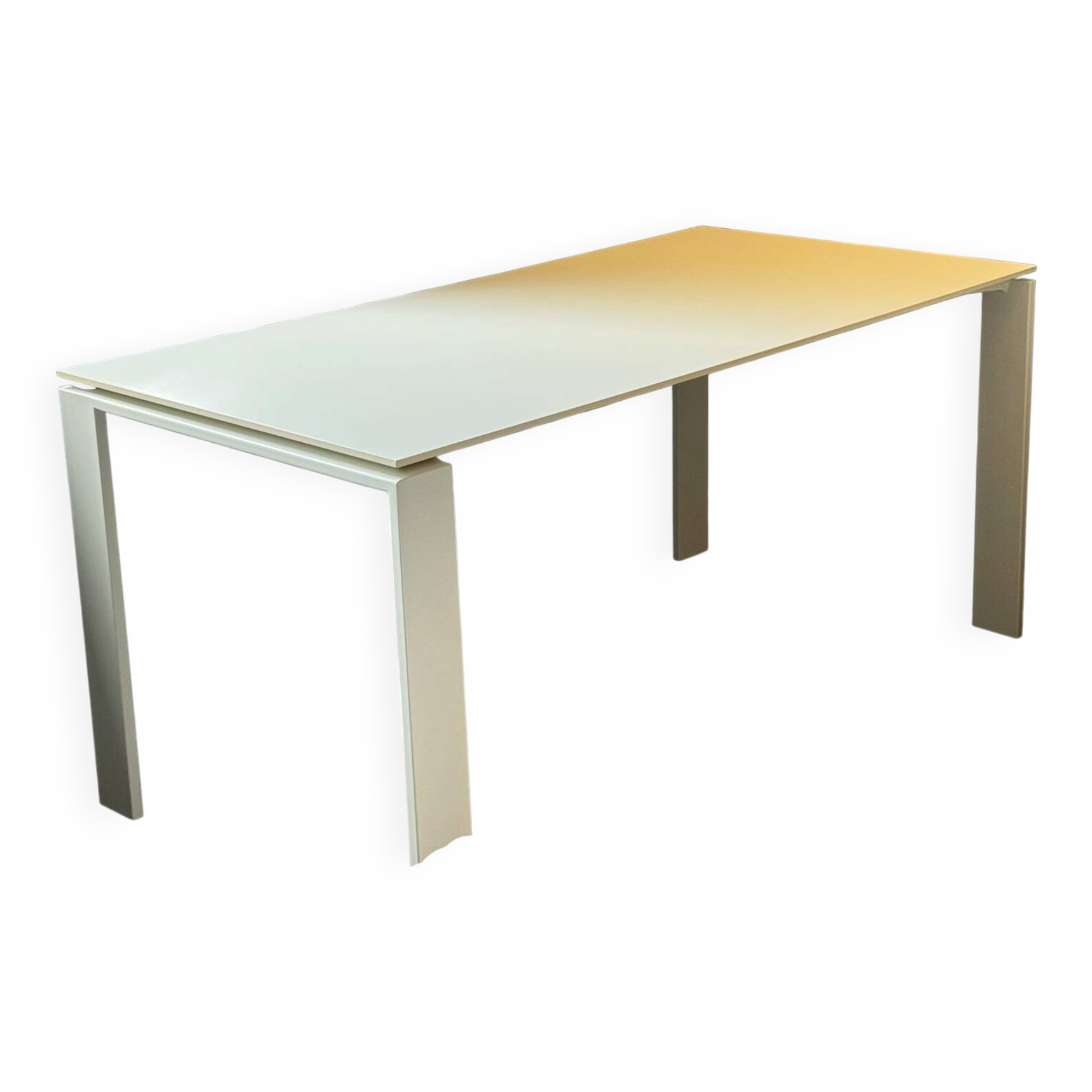 Kartell dining table model four white