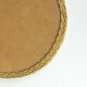 70's Scandinavian modern wicker wall mirror, Denmark