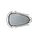 Brutalist antique mirror, sixties era.