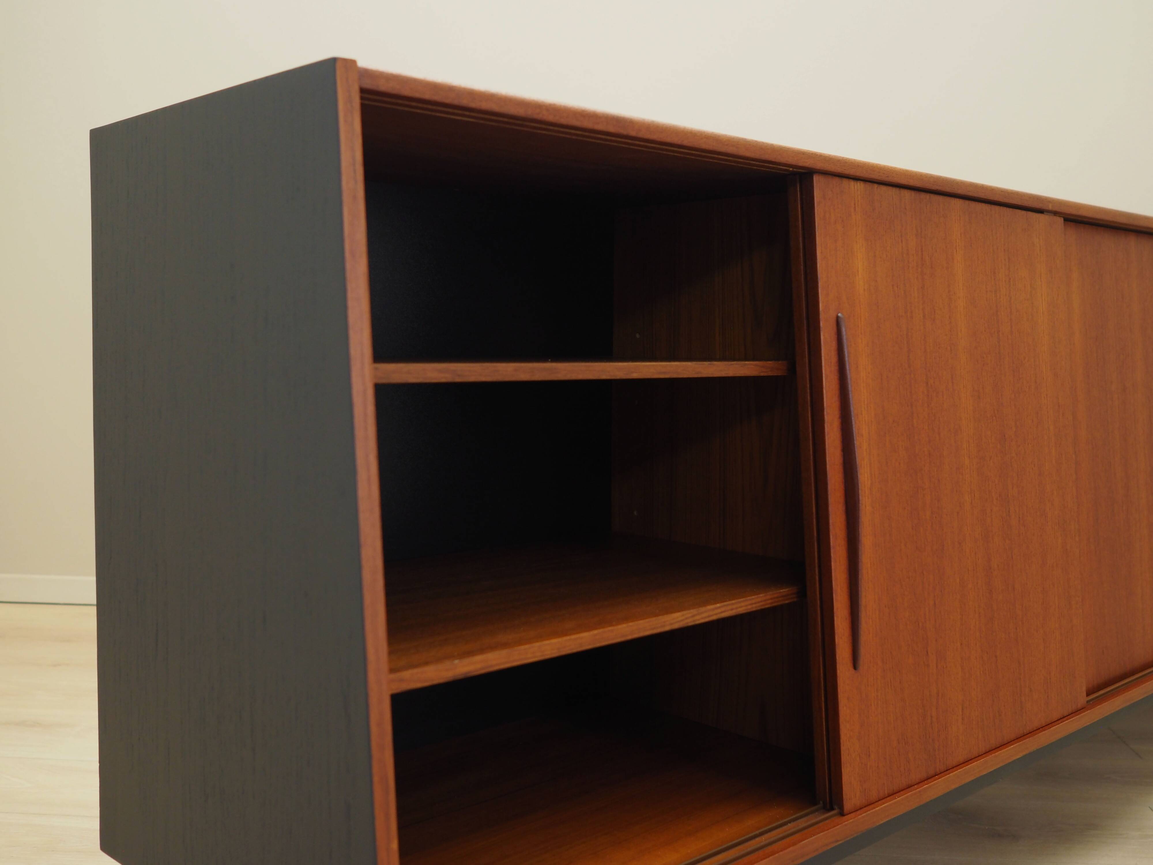 Teak sideboard, Danish design, 1970s, production: Denmark
