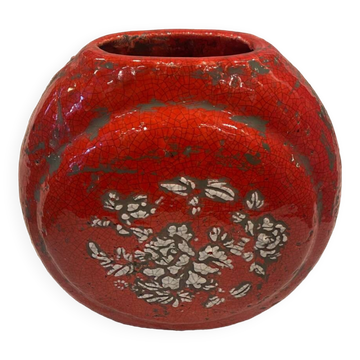 Red vase